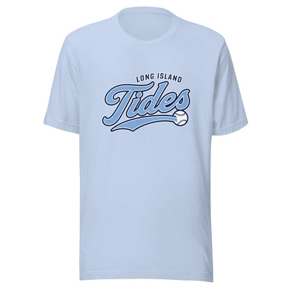 Performance | T-Shirt | Long Island Tides Baseball | Athletics Logo