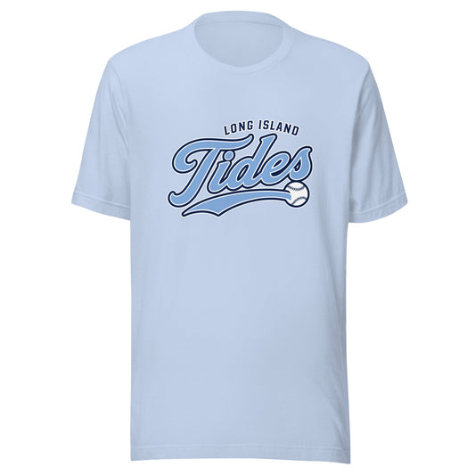 Performance | T-Shirt | Long Island Tides Baseball | Athletics Logo