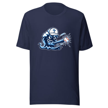 Performance | T-Shirt | Long Island Tides Baseball | Mascot Logo