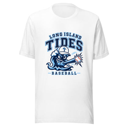 Performance | T-Shirt | Long Island Tides Baseball | Valor Logo