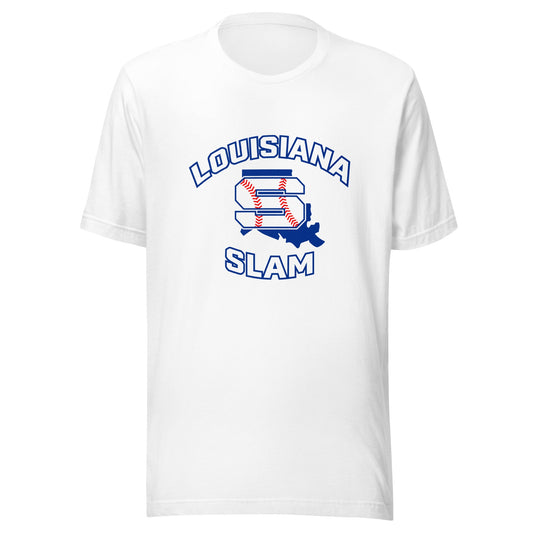 Performance | T-Shirt | Louisiana Slam Baseball | Emblem Logo