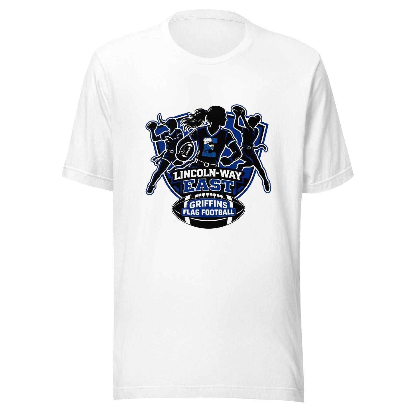 Performance | T-Shirt | LWE Flag Football | Athletics Logo