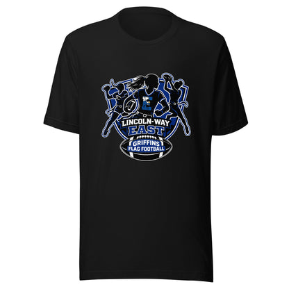 Performance | T-Shirt | LWE Flag Football | Athletics Logo