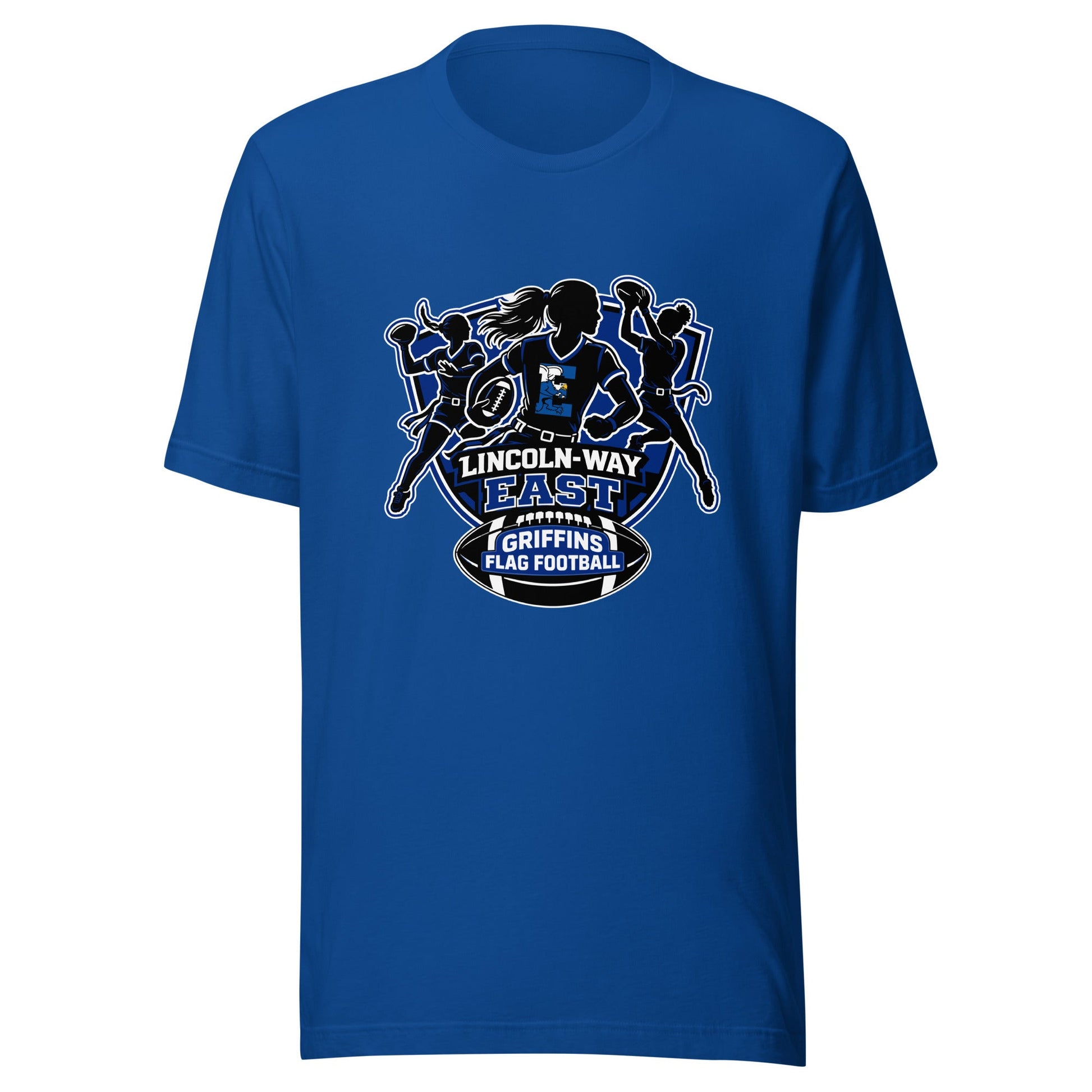 Performance | T-Shirt | LWE Flag Football | Athletics Logo