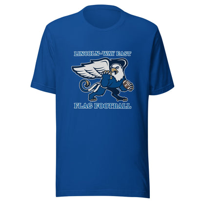 Performance | T-Shirt | LWE Flag Football | Crest Logo