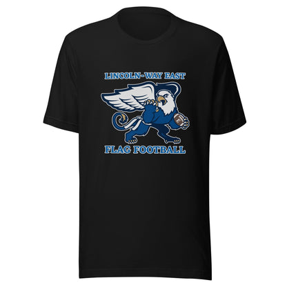 Performance | T-Shirt | LWE Flag Football | Crest Logo