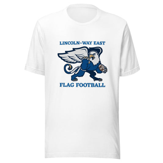 Performance | T-Shirt | LWE Flag Football | Crest Logo