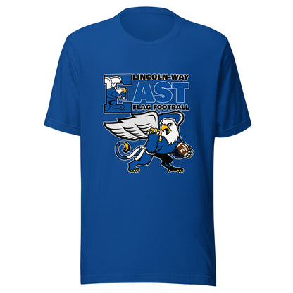 Performance | T-Shirt | LWE Flag Football | Vanguard Logo
