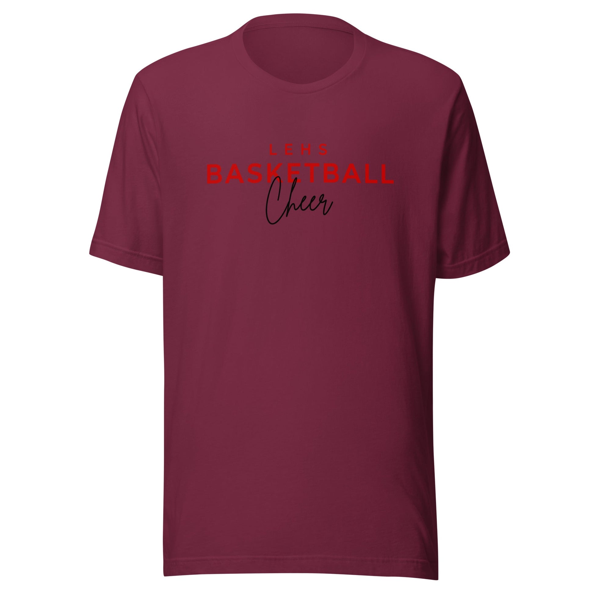 Performance | T-Shirt | Lynn English Cheerleading | Bulldogs Basketball Logo