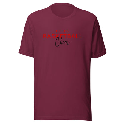 Performance | T-Shirt | Lynn English Cheerleading | Bulldogs Basketball Logo