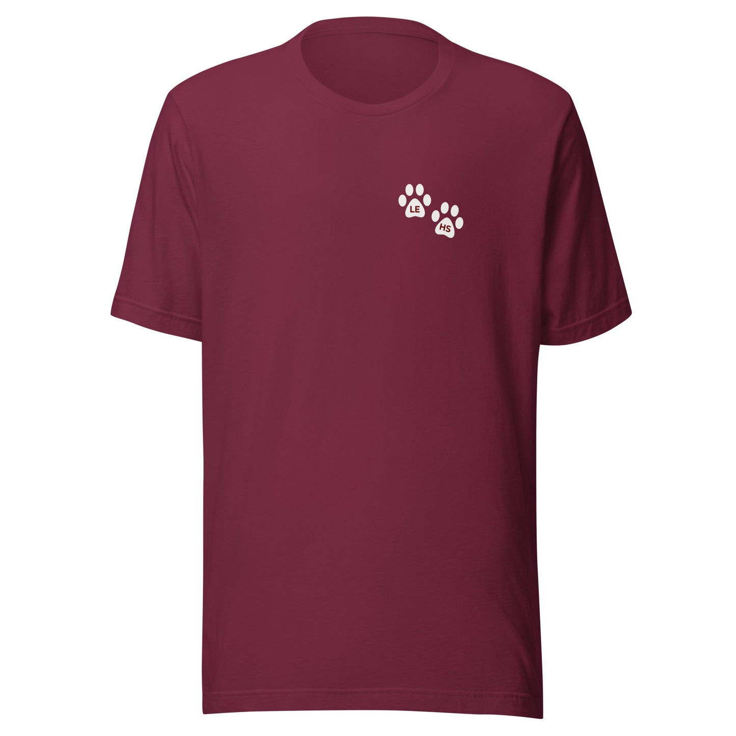 Performance | T-Shirt | Lynn English Cheerleading | Paws Logo