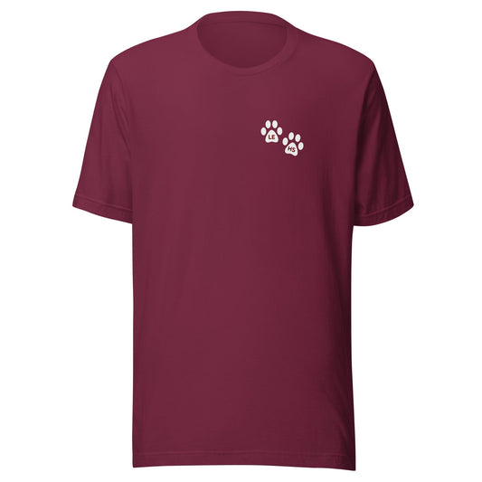 Performance | T-Shirt | Lynn English Cheerleading | Paws Logo