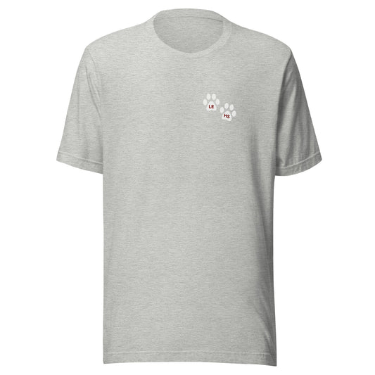 Performance | T-Shirt | Lynn English Cheerleading | Paws Logo