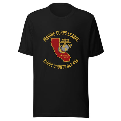 Performance | T-Shirt | Marine Corps League kings County Det 455 | Crest Logo