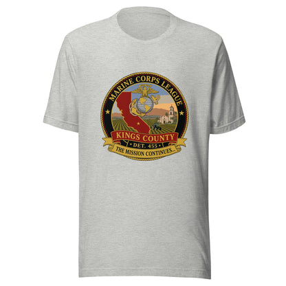 Performance | T-Shirt | Marine Corps League kings County Det 455 | Shield Logo