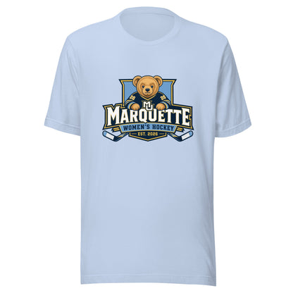 Performance | T-Shirt | Marquette University Women's Hockey | Bear Athletics Logo