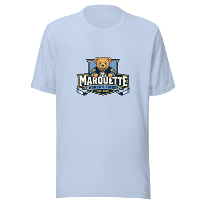 Performance | T-Shirt | Marquette University Women's Hockey | Bear Athletics Logo