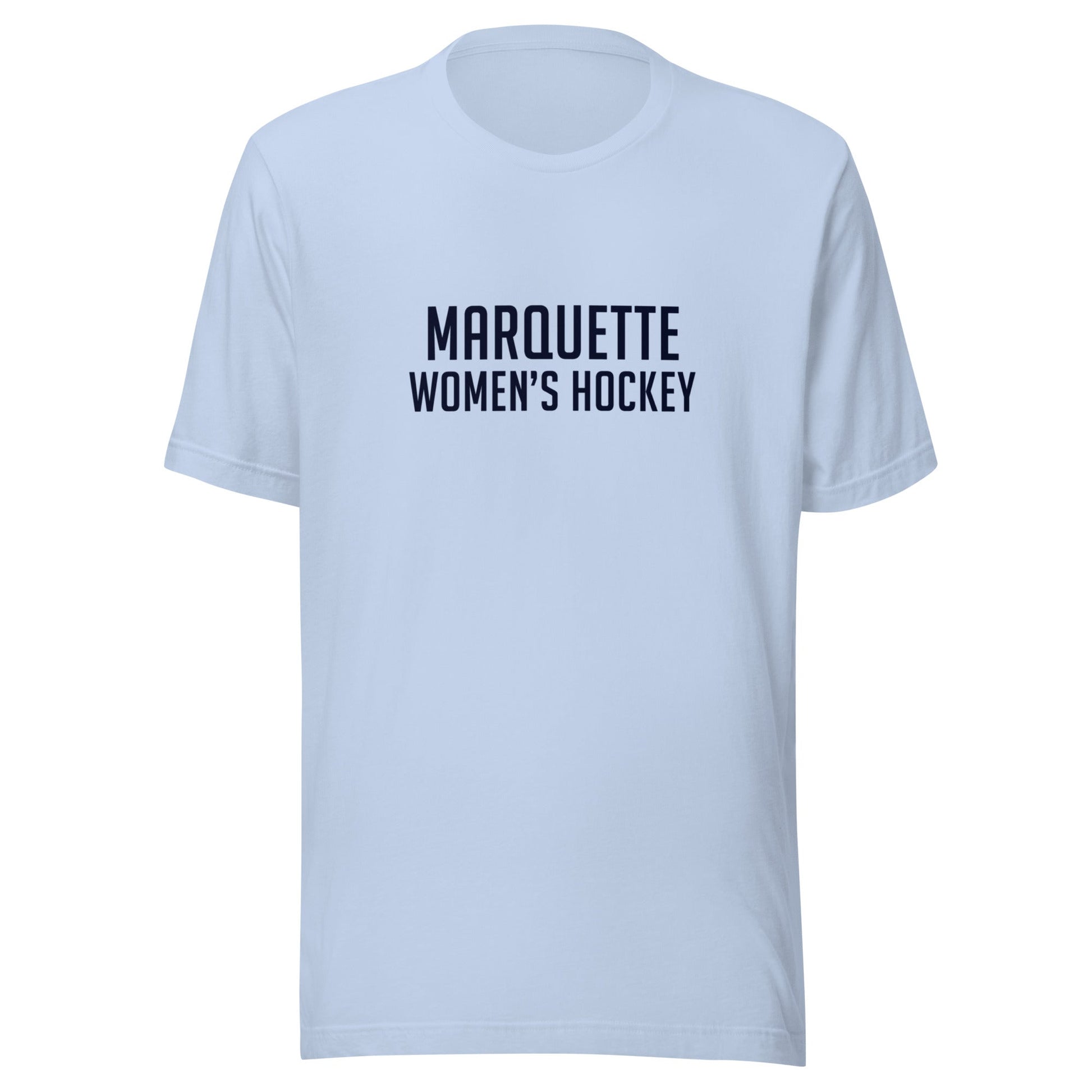 Performance | T-Shirt | Marquette University Women's Hockey | Collegiate Front Logo