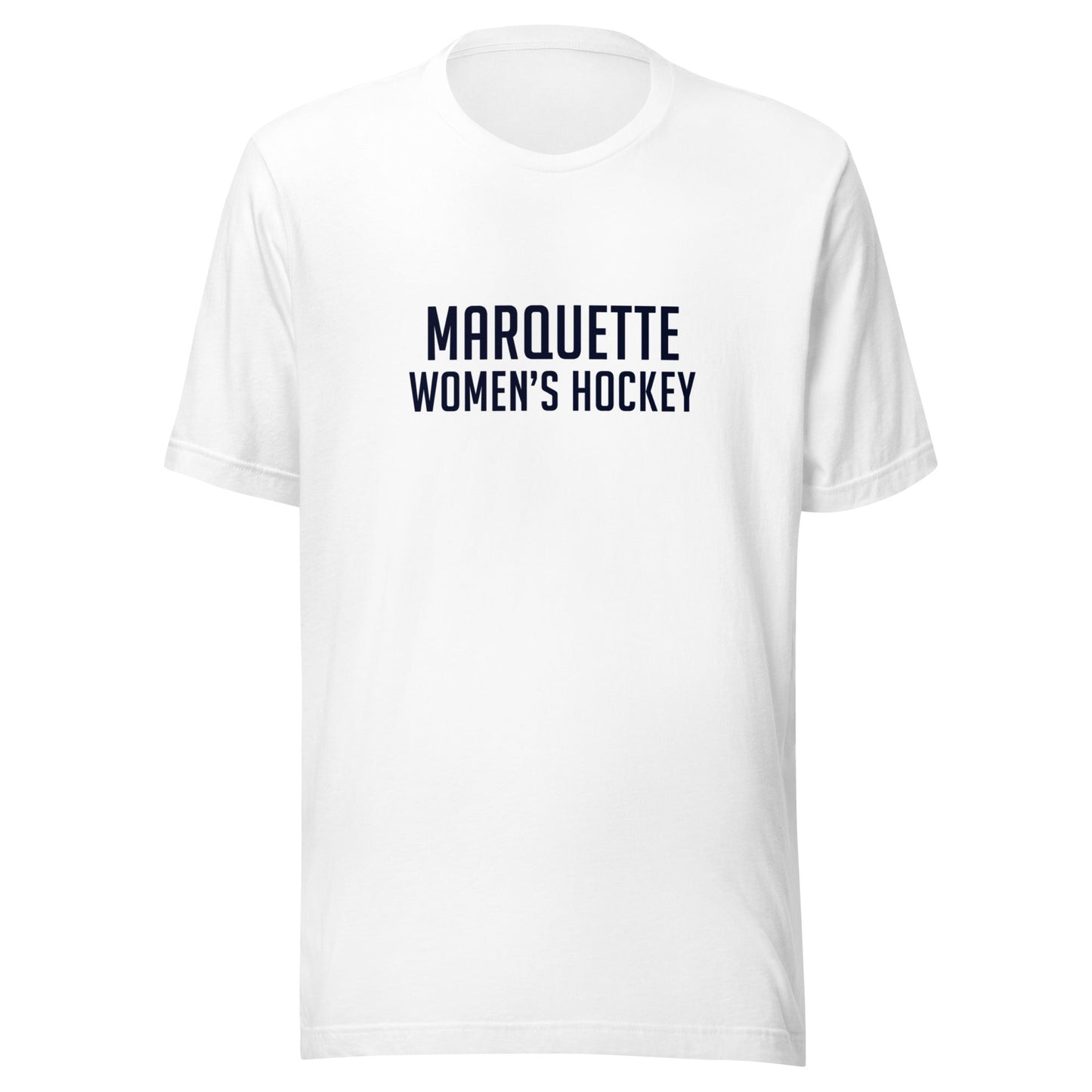 Performance | T-Shirt | Marquette University Women's Hockey | Collegiate Front Logo