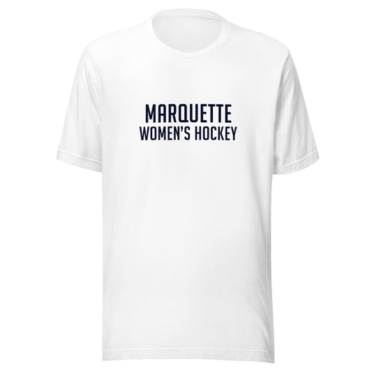 Performance | T-Shirt | Marquette University Women's Hockey | Collegiate Front Logo
