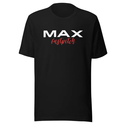 Performance | T-Shirt | MAX Fastpitch | Stars Logo