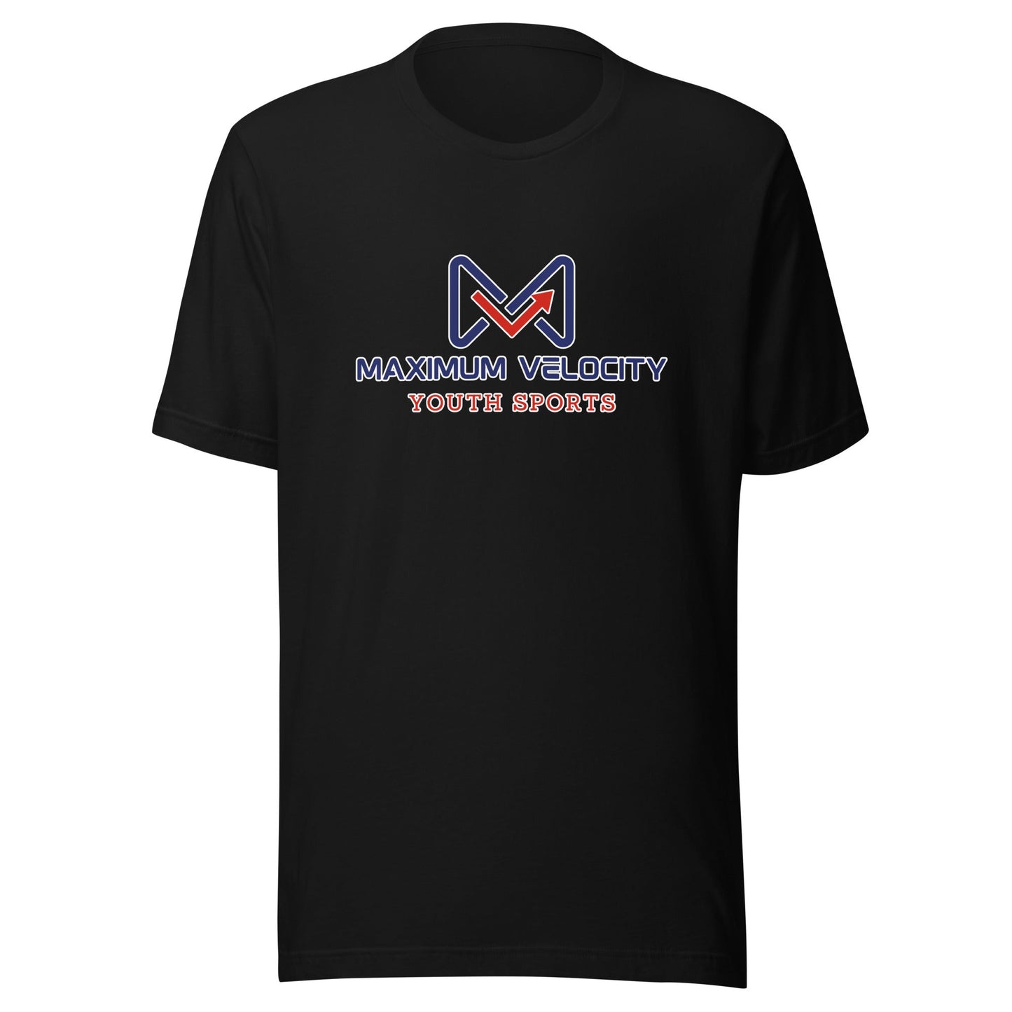 Performance | T-Shirt | Maximum Velocity Youth Sports | Emblem Logo