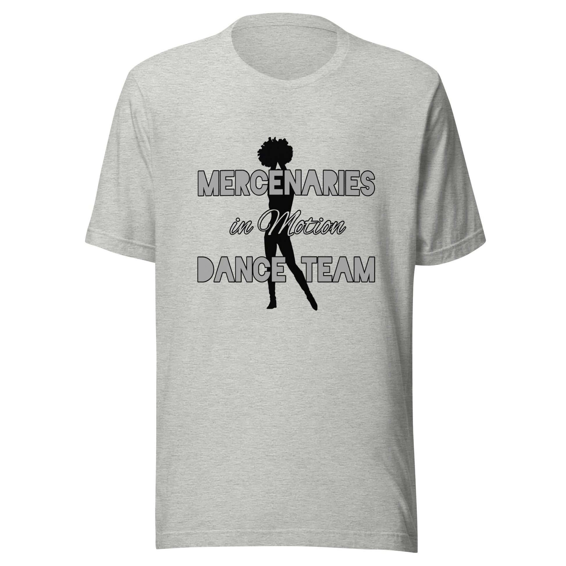Performance | T-Shirt | Mercenaries in Motion Dance Team | Silhouette Logo