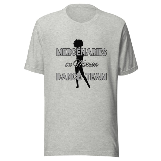 Performance | T-Shirt | Mercenaries in Motion Dance Team | Silhouette Logo