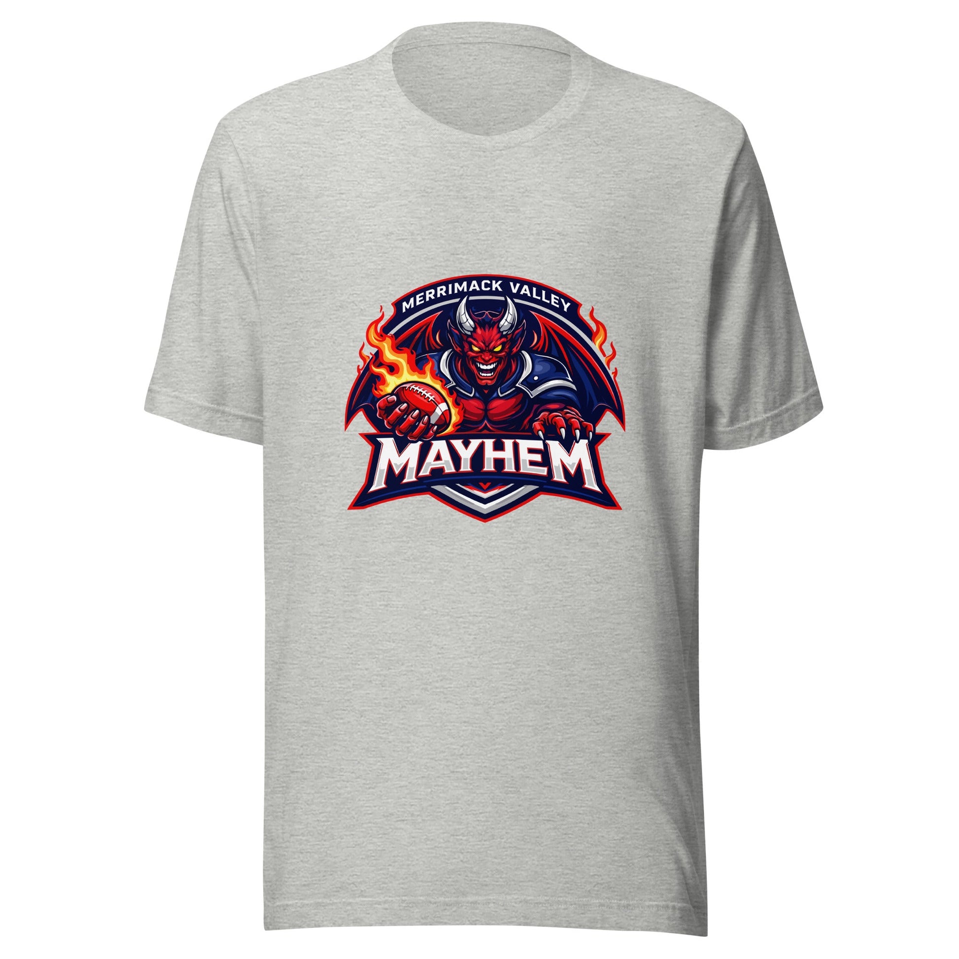 Performance | T-Shirt | Merrimack Valley Mayhem | Overlord Crest Logo
