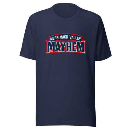 Performance | T-Shirt | Merrimack Valley Mayhem | Script Logo