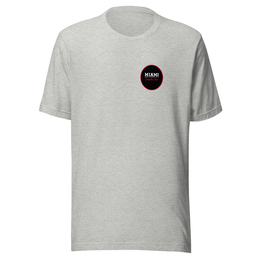 Performance | T-Shirt | Miami University Competitive Cheer Team | Badge Logo