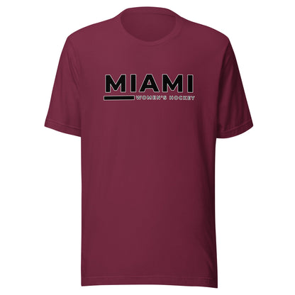 Performance | T-Shirt | Miami Women's Hockey | Lettermark Logo
