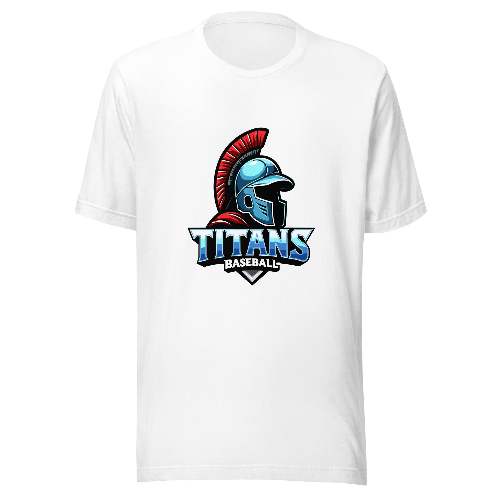 Performance | T-Shirt | Mighty Titans Baseball | Crest Logo