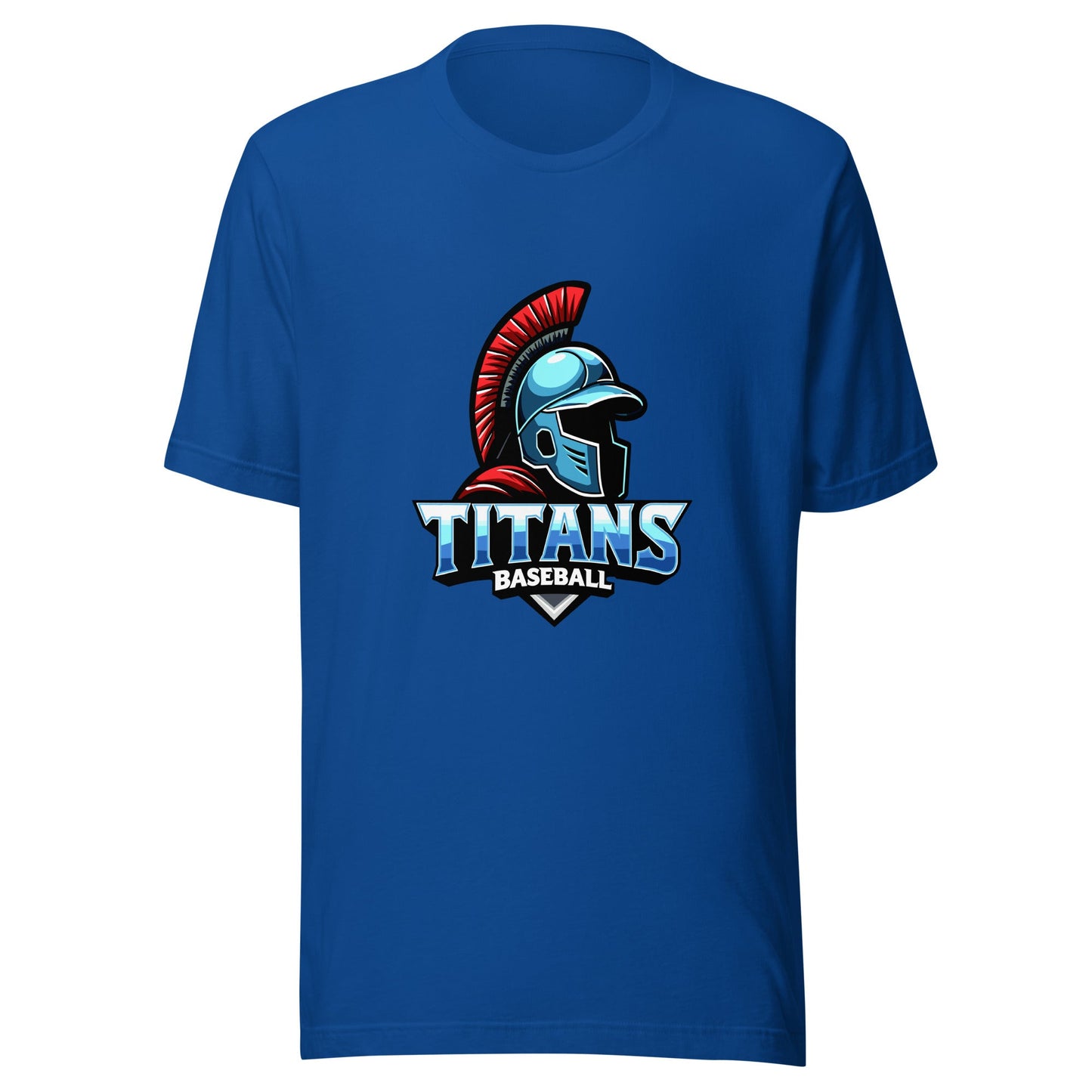 Performance | T-Shirt | Mighty Titans Baseball | Crest Logo