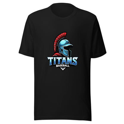 Performance | T-Shirt | Mighty Titans Baseball | Crest Logo