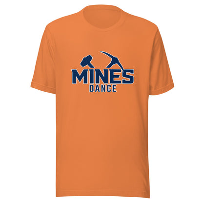 Performance | T-Shirt | Mines Dance Team | Vanguard Logo