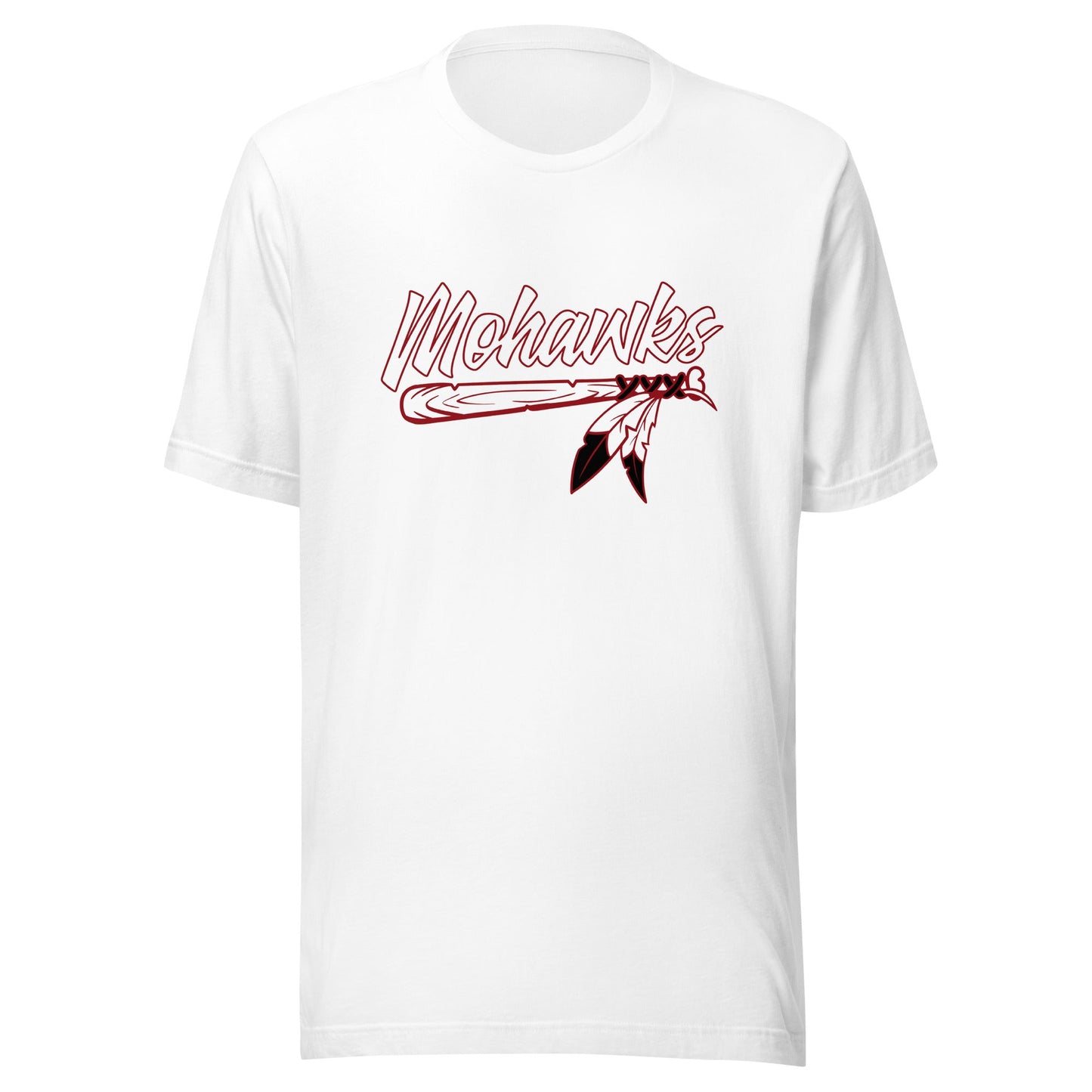 Performance | T-Shirt | Mohawks | Victory Feather Logo