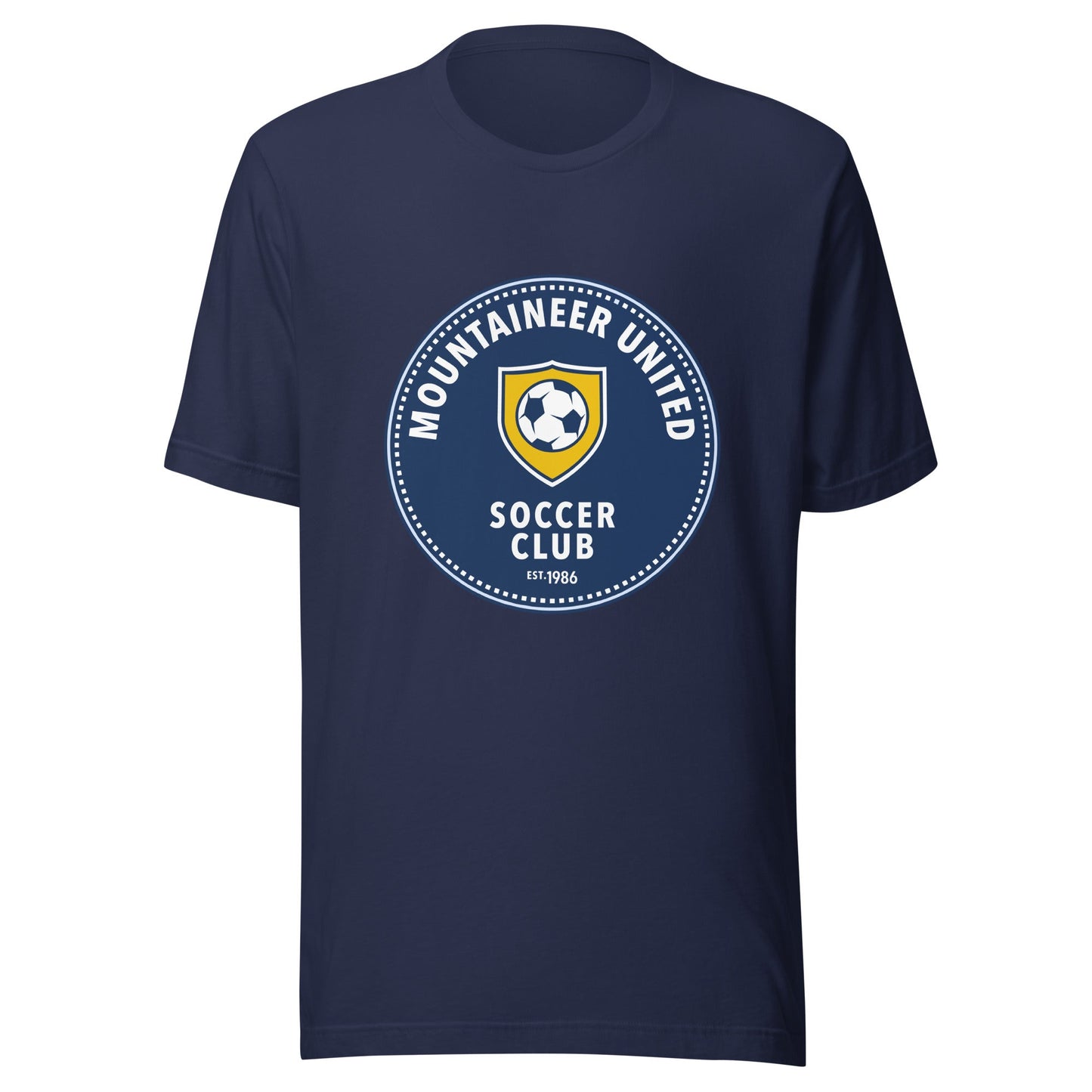 Performance | T-Shirt | Mountaineer United Soccer Club | Badge Logo