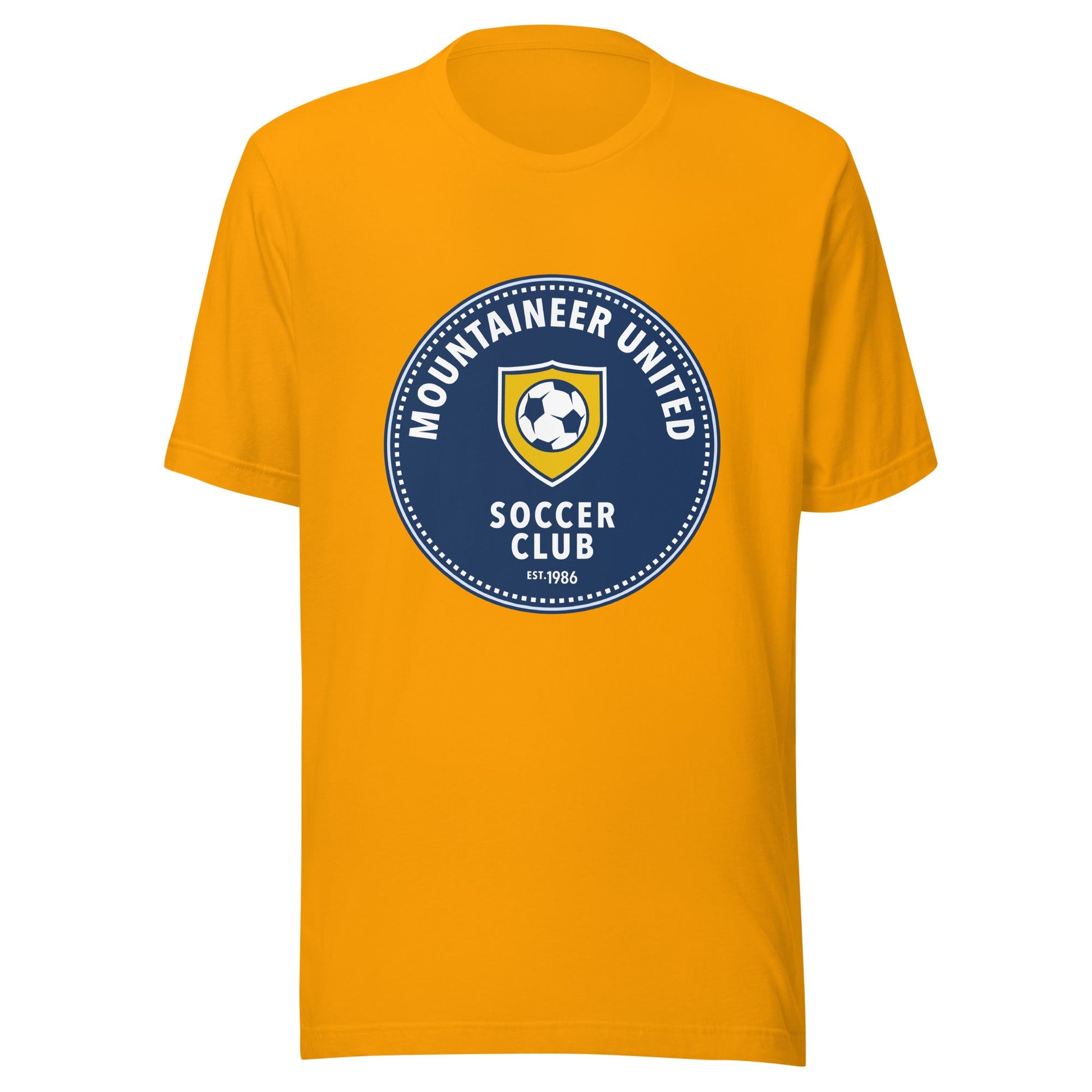 Performance | T-Shirt | Mountaineer United Soccer Club | Badge Logo