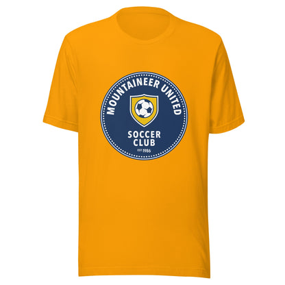 Performance | T-Shirt | Mountaineer United Soccer Club | Badge Logo