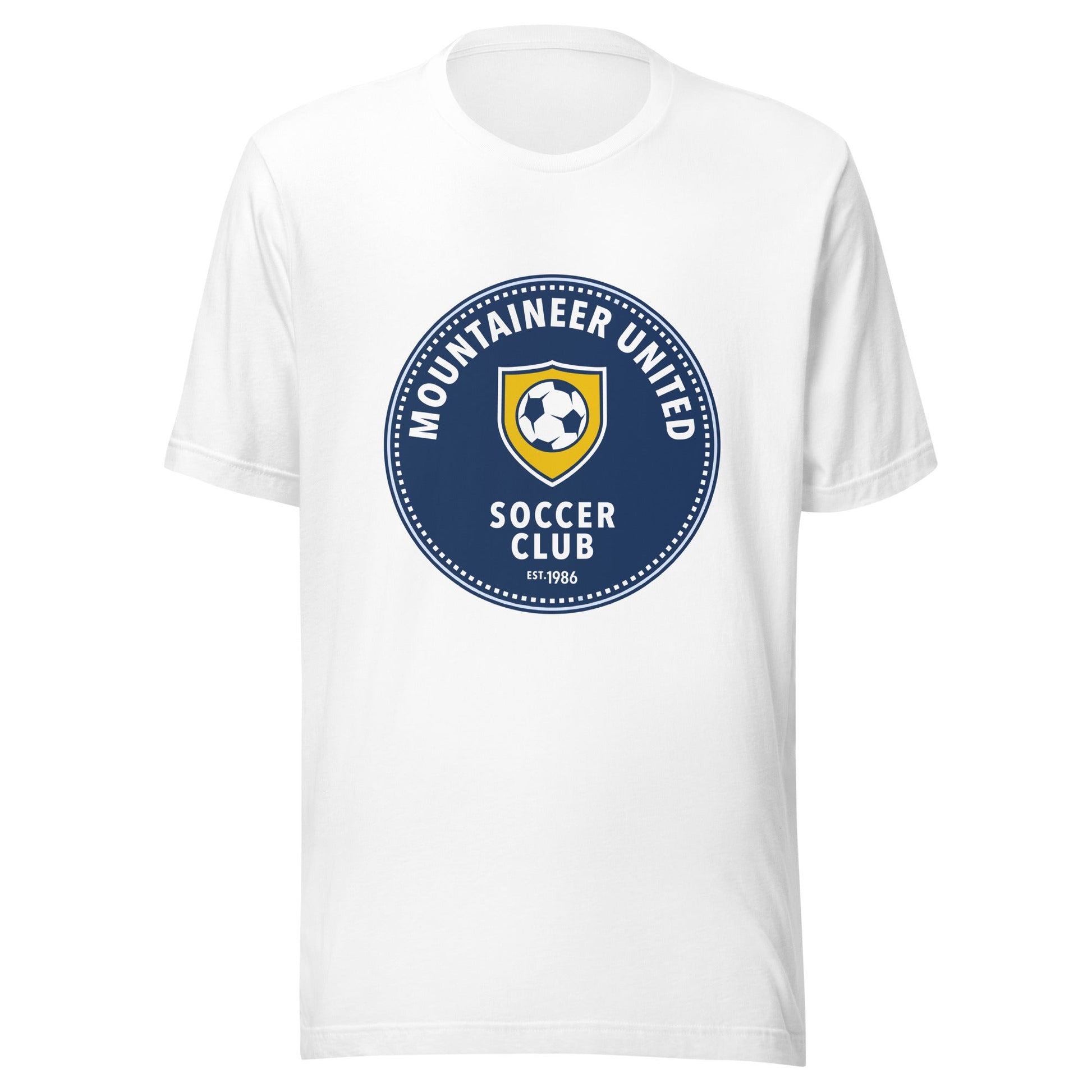 Performance | T-Shirt | Mountaineer United Soccer Club | Badge Logo
