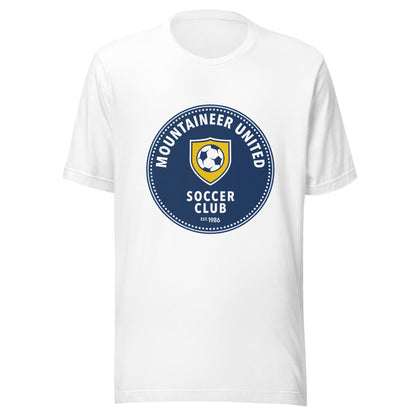 Performance | T-Shirt | Mountaineer United Soccer Club | Badge Logo