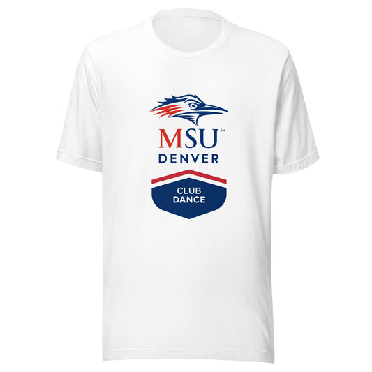 Performance | T-Shirt | MSU Denver Dance Team | Apex Logo