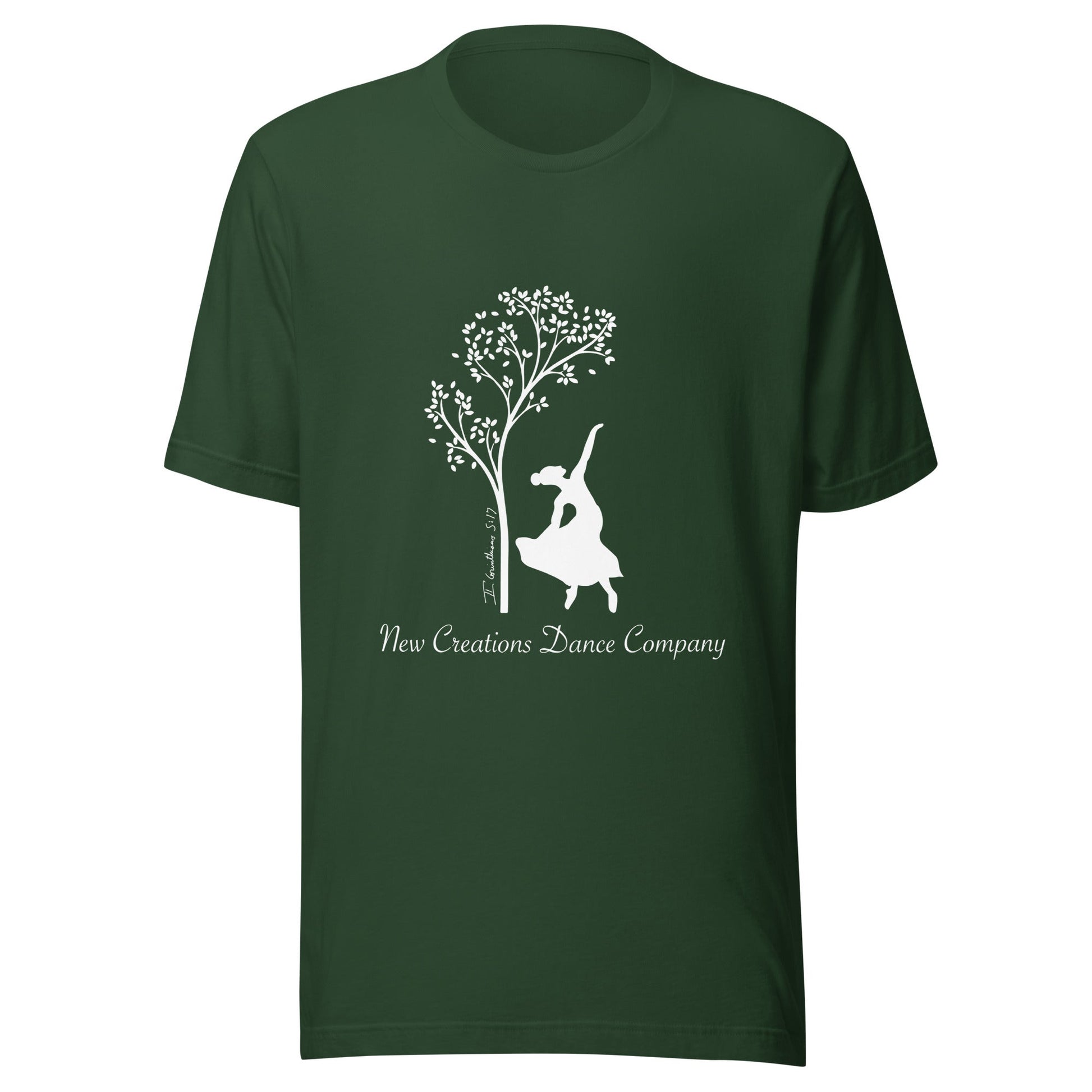 Performance | T-Shirt | New Creations Dance Company | Alt Logo
