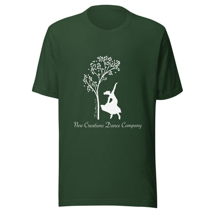 Performance | T-Shirt | New Creations Dance Company | Alt Logo