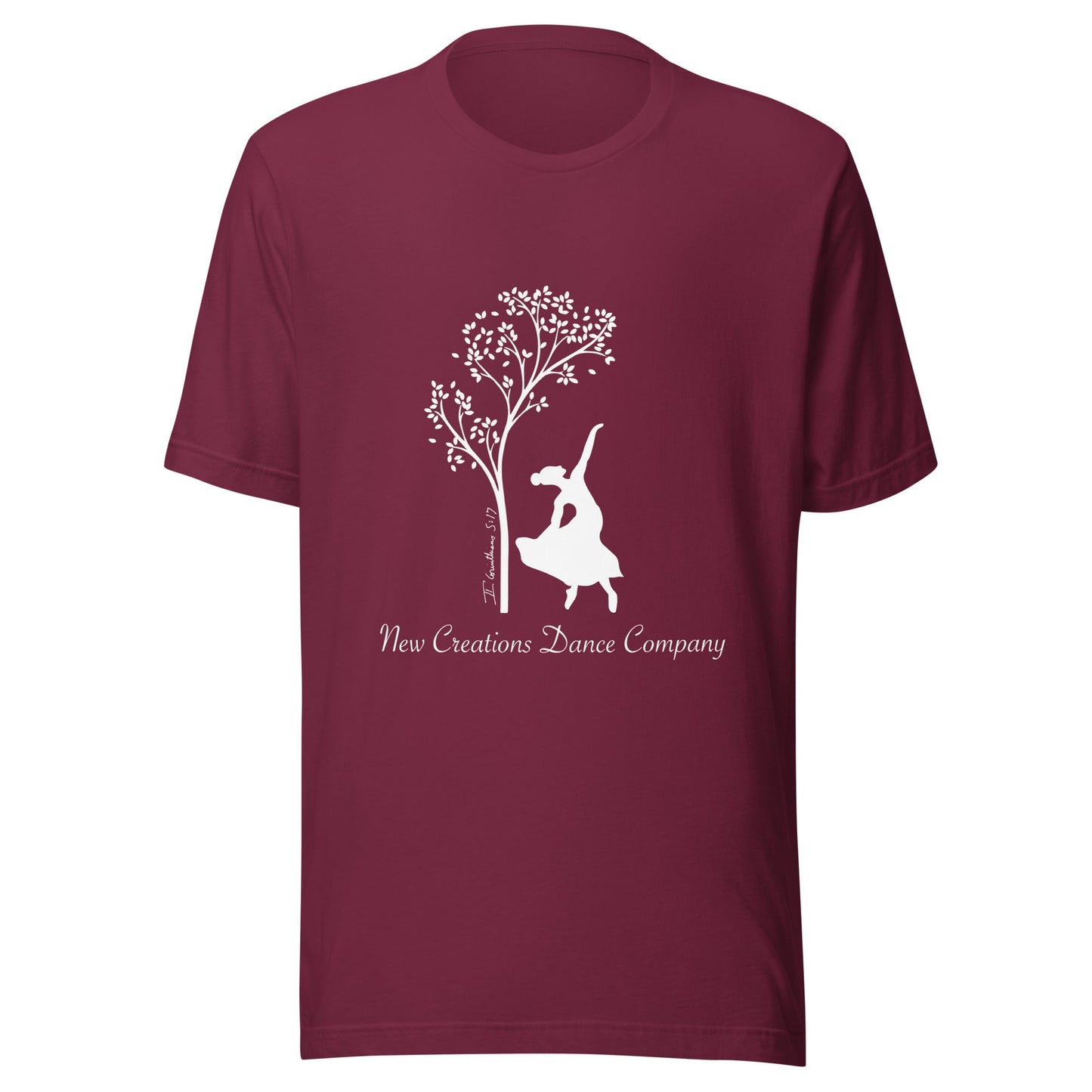 Performance | T-Shirt | New Creations Dance Company | Alt Logo