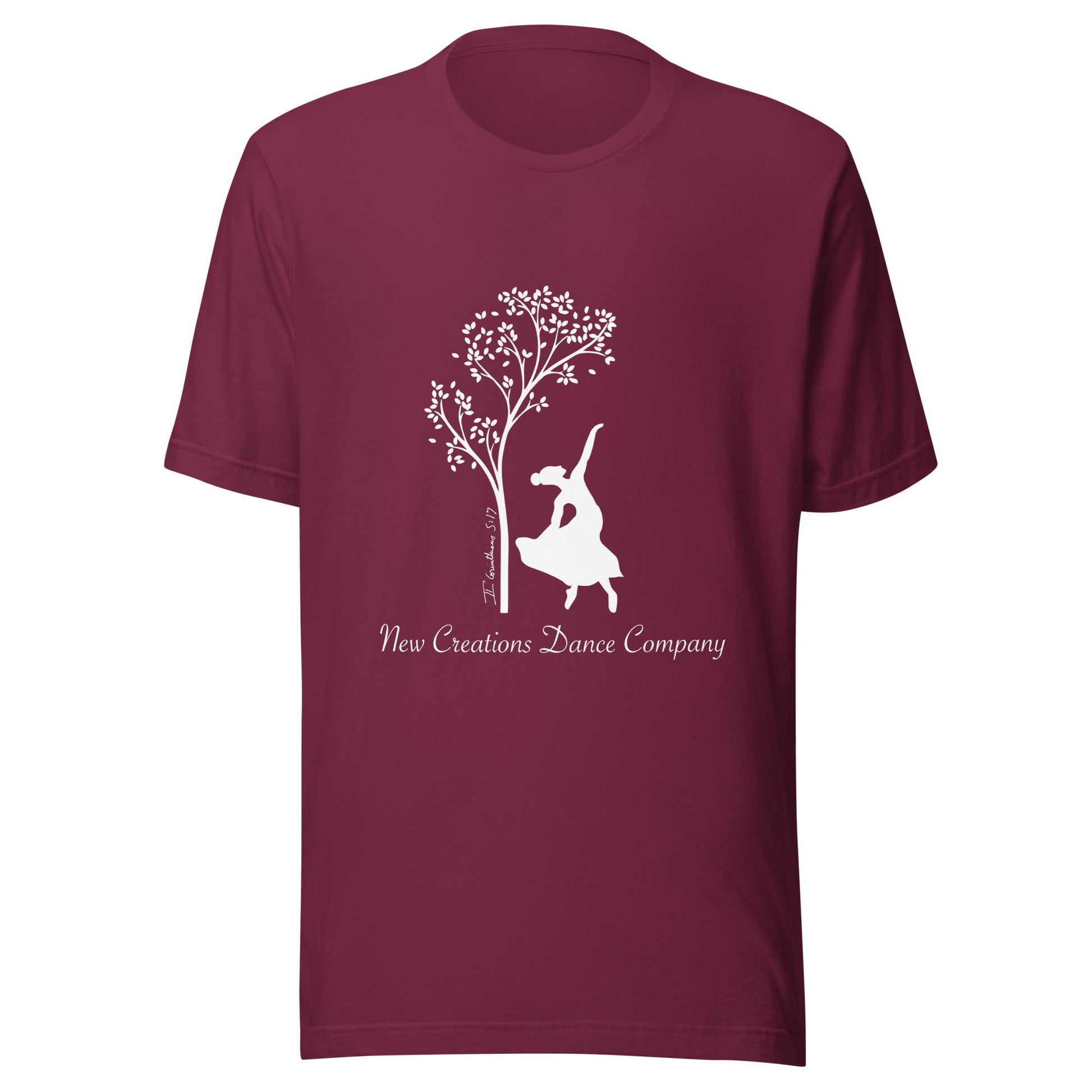 Performance | T-Shirt | New Creations Dance Company | Alt Logo