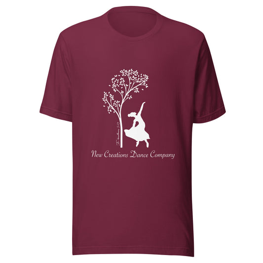 Performance | T-Shirt | New Creations Dance Company | Alt Logo