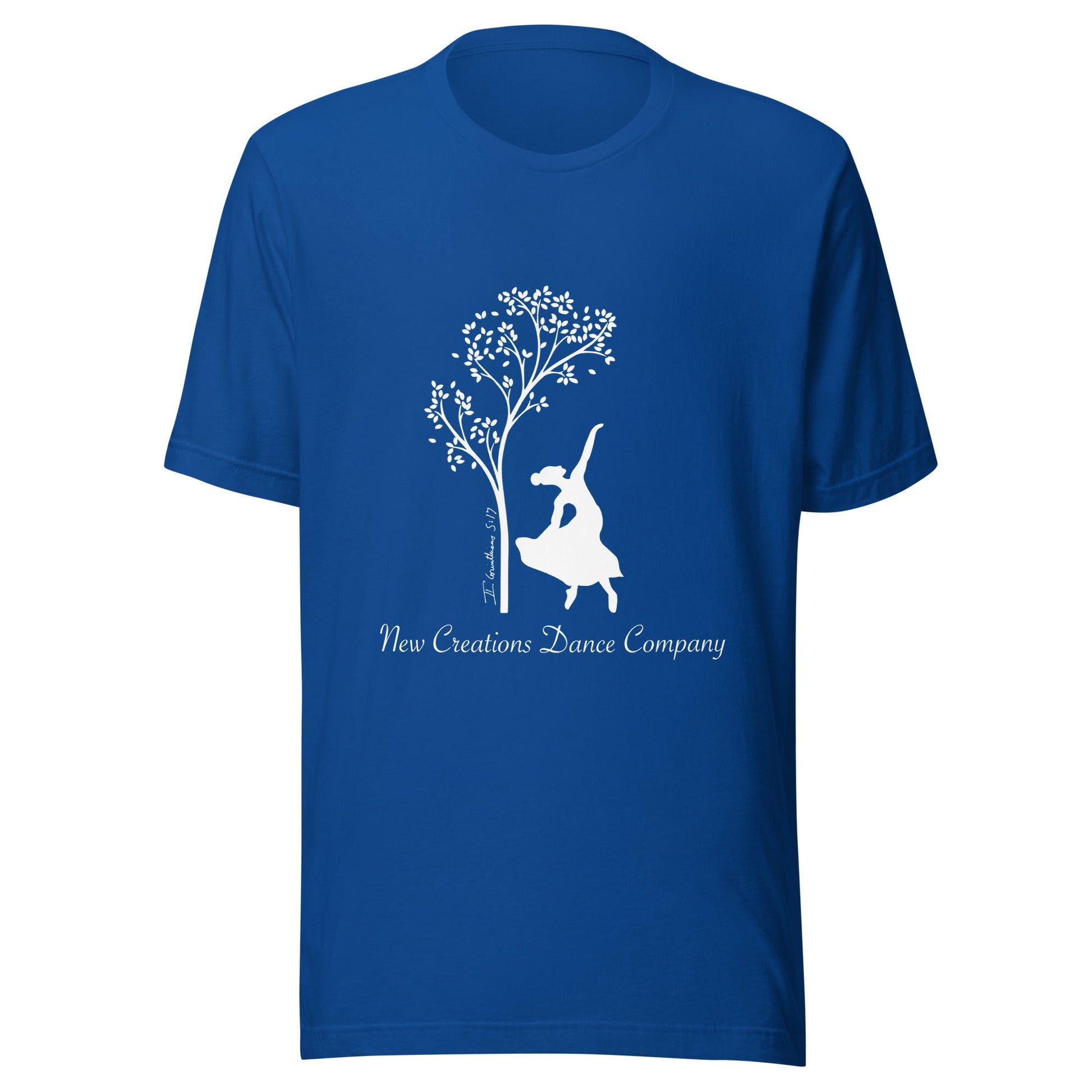 Performance | T-Shirt | New Creations Dance Company | Alt Logo