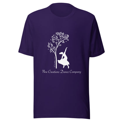 Performance | T-Shirt | New Creations Dance Company | Alt Logo